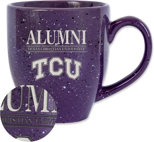 Vista 117 de Rico Industries NCAA Illinois Fighting Illini Alumni - Taza de café de cerámica moteada grabada con láser de 16 onzas