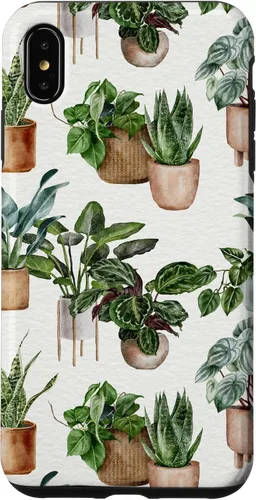 Vista 7 de iPhone 15 Amante de plantas de interior mamá señora Jardinería Boho Case