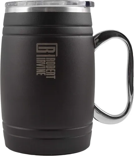 Vista 6 de Robert Irvine - Vaso térmico para vino negro de 12 onzas, juego de 2