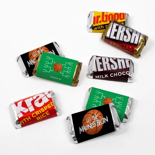 Vista 15 de Miniaturas de chocolate Let the Madness Begin (108 unidades) - Negro - Caramelo incluido