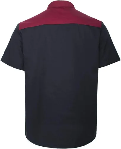 Vista 2 de TOPTIE - Chaqueta de chef de manga corta unisex