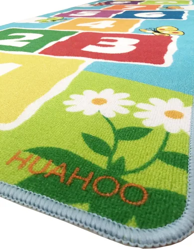 Vista 5 de Hopscotch - Alfombra infantil para aula, decoración de sala de juegos, antideslizante, para niños y niñas, el mejor regalo de ducha