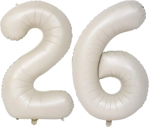 Vista 161 de Globos de 40 pulgadas con números de caramelo, papel de aluminio de helio, globos de látex de Mylar para fiesta de cumpleaños, decoración digital 0