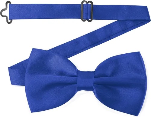 Vista 13 de SURVODJA Pajarita para hombre, longitud ajustable, pajaritas de satén para boda