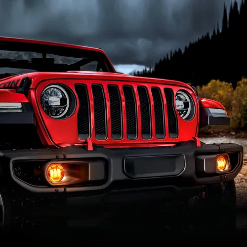 Vista 5 de Nilight Conjunto de Luces LED de Niebla de 4 Pulgadas Compatible con 2007 2008 2009 2010 2011 2012 2013 2014 2015 2016 2017 2018 Jeep Wrangler JK