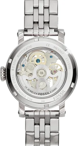 Vista 3 de Fossil me3067Original de la mujer Novio Acero Inoxidable Reloj con Link Bracelet