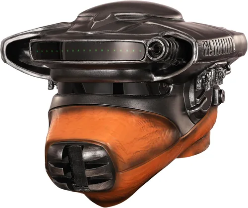 Vista 3 de Casco de disfraz de Storm Trooper de lujo, detalle de alta definición, coleccionable para cosplay y Halloween