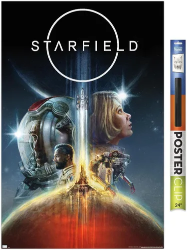 Vista 11 de Trends International Starfield - Póster de pared Key Art, 22.4 pulgadas de largo x 14.7 W, versión premium sin marco
