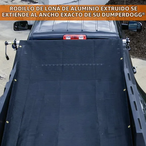 Vista 4 de Buyers Products DTR4510 Kit de Lona Enrollable para Insertos DumperDogg de Polietileno de 8 Pies