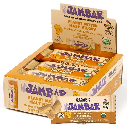 Vista 10 de JAMBAR Organic Artisan Energy Bar (Chocolate Cha Cha - 12 unidades)