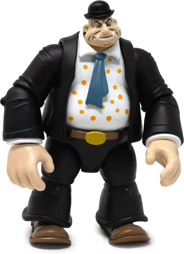 Vista 11 de Boss Fight Studio Bluto Popeye The Sailor Man Classics Wave 1 Figura de acción coleccionable – Figura altamente articulada con accesorios que