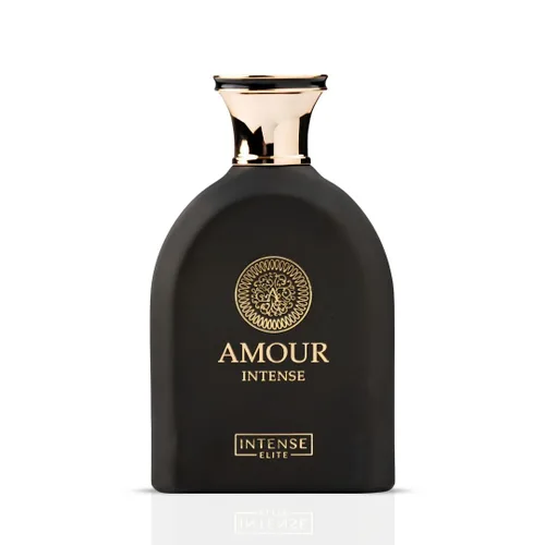 Vista 3 de INTENSE ELITE Amour Intense - Perfume de larga duración para mujeres y hombres, 3.4 fl oz (3.4 onzas), Eau De Parfum con Pimento, Rosa y Azafrán