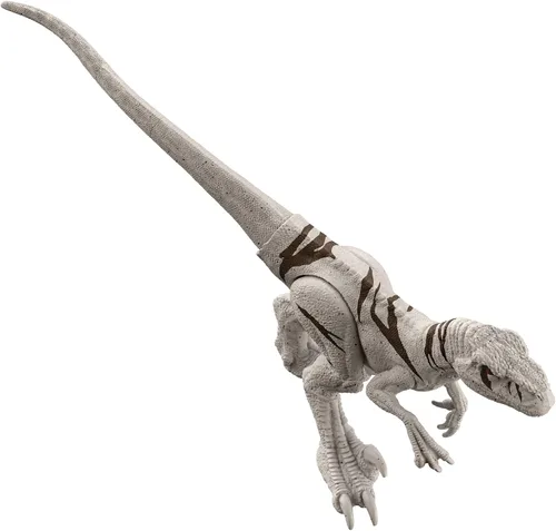 Vista 3 de Jurassic World Dominion - Figura de acción de dinosaurio atrociraptor de 12 pulgadas