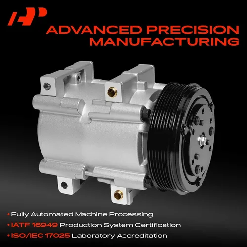 Vista 3 de A-Premium Compresor de aire acondicionado con embrague compatible con Ford Focus 2.0L 2003-2004, solo se adapta a DOHC Compatible with Ford Focus