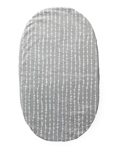 Vista 3 de 4moms MamaRoo Sleep - Sábana impermeable para moisés, cuentas, color gris