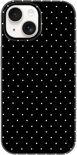 Vista 177 de Hython Funda para iPhone Air, diseño estético de lunares lindos, funda simple de 6.5 pulgadas, delgada, antiarañazos, parachoques de TPU suave, a