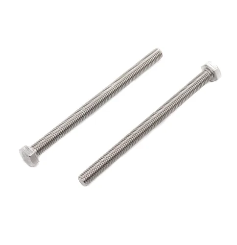 Vista 3 de 1 paquete M10 x 170mm Tornillos hexagonales pernos hexagonales con tuercas hexagonales M10 arandelas planas/arandelas de resorte de bloqueo