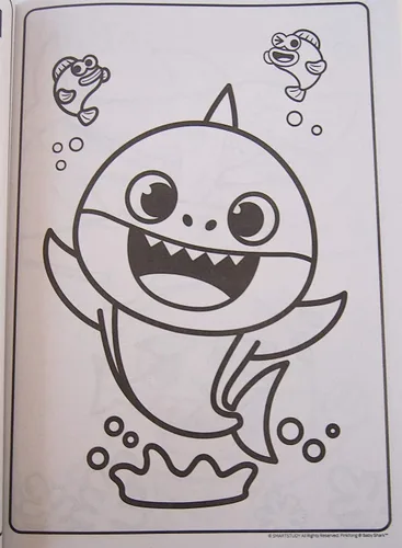 Vista 4 de Coloring Books Pinkfong Baby Shark - Libro jumbo (80 páginas)
