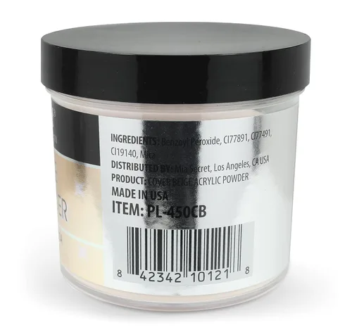 Vista 3 de Mia Secret Cubierta Acrílico Polvo - Cubierta Beige 8 oz