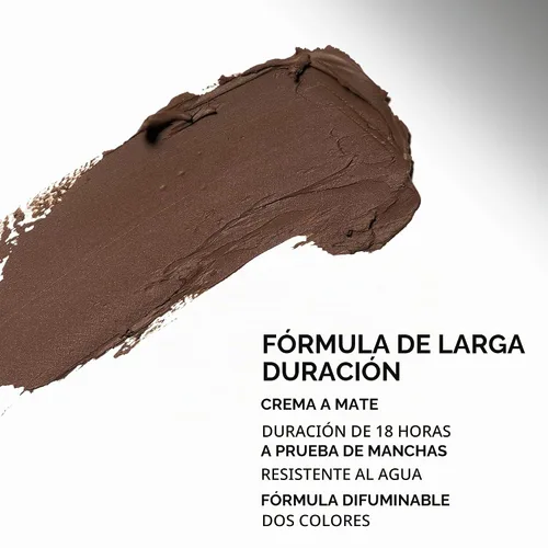 Vista 9 de Brows by Bossy Kit de Plantillas de Sello de Cejas de Doble Color con 9 Plantillas de Cejas Reutilizables para Kit de Moldeado y Estampado