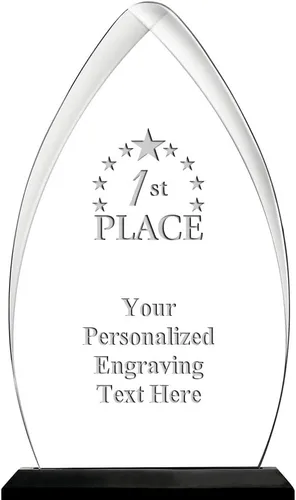 Vista 20 de Crown Awards Premio acrílico personalizado de 9.25 pulgadas de Gateway Skyline