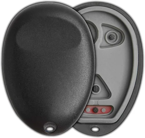 Vista 2 de keylessoption sólo el caso Keyless Entry Remote Key Fob Shell, Negro