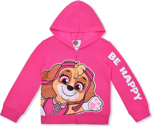 Vista 4 de Paw Patrol Girls Skye Marshall and Rubble Pink Hoodie T-Shirt and Leggings Set for Toddler Girl Little Girl and Big Girl