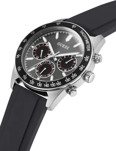 Vista 5 de GUESS Reloj multifunción de 1654in plateado