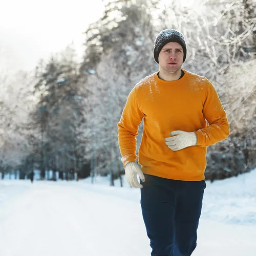 Vista 7 de ONESING 2 pares de guantes de invierno para hombre, guantes cálidos para hombre, guantes de punto para pantalla táctil, para clima frío