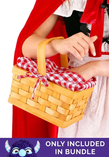 Vista 4 de Toddler Wizard of Oz Dorothy Costume for Girls, Blue Dress & Hair Bow Ties, Blue Checked Gingham Fairytale Dress