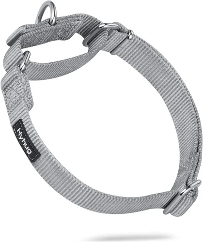 Vista 20 de Hyhug Collar Martingale para perros pequeños, color verde, resistente a prueba de escape, nailon duradero, sin hebilla, ideal para entrenamiento