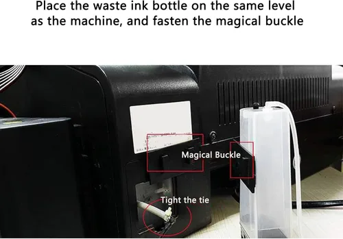 Vista 6 de Residuos de la colección de la tinta de la botella de la impresora de la tinta de residuos de la botella de tinta de residuos de la botella