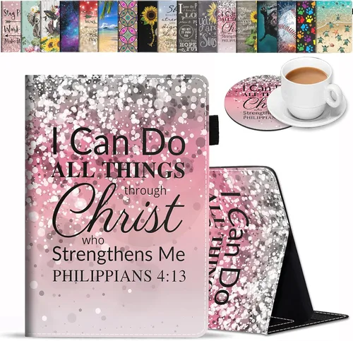 Vista 13 de Funda para tableta Amazon Kindle Fire HD 8/Fire HD 8 Plus (12ª/10ª generación, versión 2022/2020) – Funda de piel sintética de alta calidad
