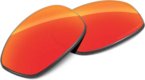 Vista 2 de Lentes de repuesto compatibles con Oakley Juliet Polarized Etched-Fire Red