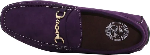 Vista 4 de Amali Ecker, zapatos casuales para hombre mocasines para hombre mocasines para hombre zapatos de conducción para hombres adorno de cadena