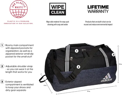 Vista 2 de adidas Squad 5 Duffel Bag