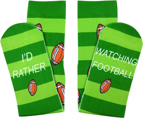 Vista 2 de Calcetines divertidos y locos para hombre, coloridos y geniales estampados en 3D, gráficos de alimentos de animales, calcetines atléticos, regalo