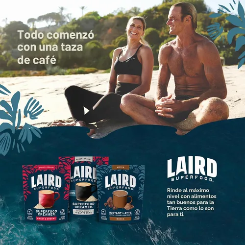 Vista 8 de Laird Superfood Creamer - Crema en polvo sabor a cacao, 8 onzas