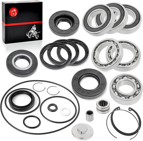 Vista 4 de Kit de sello de rodamientos del diferencial trasero y eje trasero O-RING para HONDA 250 RECON 250 TRX250 TE TM TRX250EX TRX250X 1997-2020