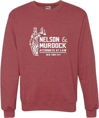 Vista 39 de Go All Out University of Your Mom - Sudadera con cuello redondo para hombre