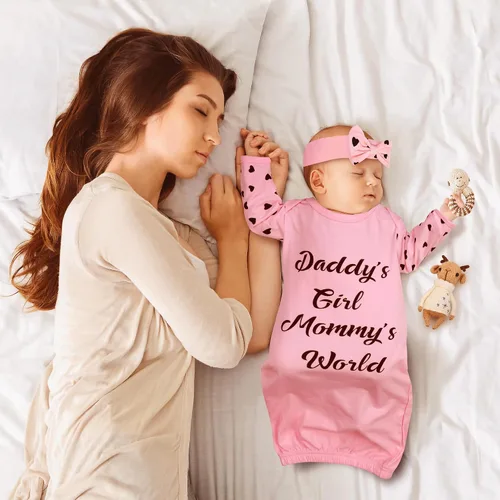 Vista 7 de Vestido para bebé recién nacida de 0 a 6 meses, camisones para niña, regalo para bebés y niñas, traje para hermana pequeña recién nacida y trajes