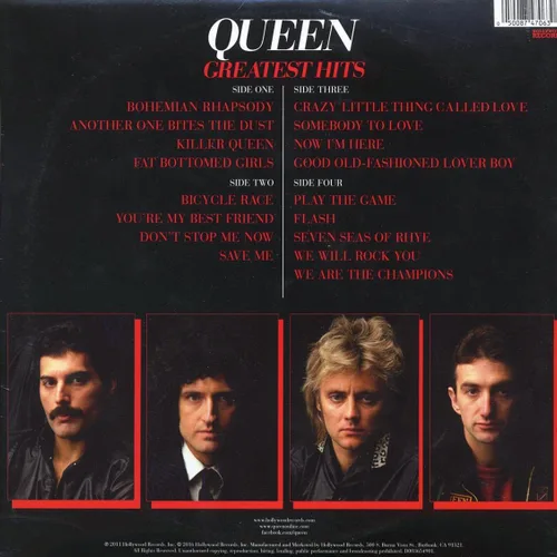 Vista 2 de Queen - Greatest Hits ltd. ed.