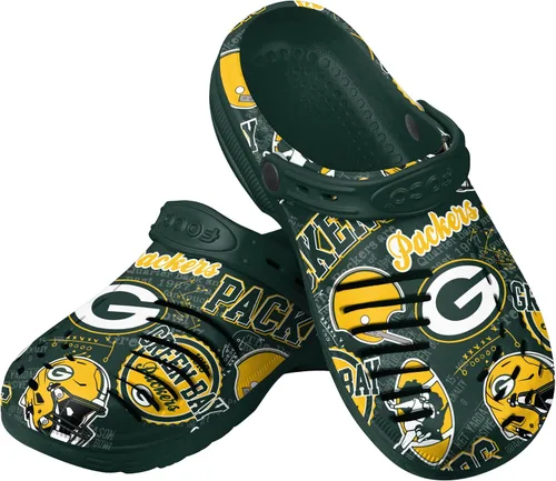 Vista 27 de FOCO Arizona Cardinals NFL Mens Historic Print Clog with Strap
