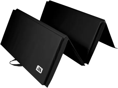 Vista 8 de We Sell Mats - Tapete personal de 4 pies x 8 pies x 2 pulgadas para fitness y ejercicio en casa, liviano y plegable para transportar – Tapete
