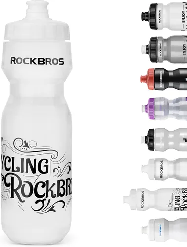 Vista 25 de ROCKBROS Botella de agua para bicicleta de 20oz-25oz Squeeze Ciclismo
