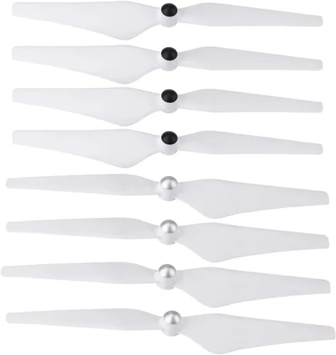 Vista 5 de 8 piezas de hélice de dron, 4 pares de hélices Cw Ccw autobloqueo, para Dji Phantom 1, 2, 3, 3Pro, Fc40, E300