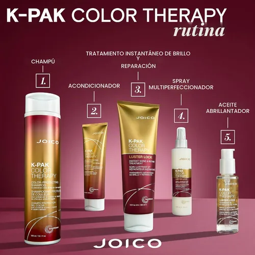 Vista 6 de Joico K-PAK Color Therapy Luster Lock Instant Shine & Repair Treatment
