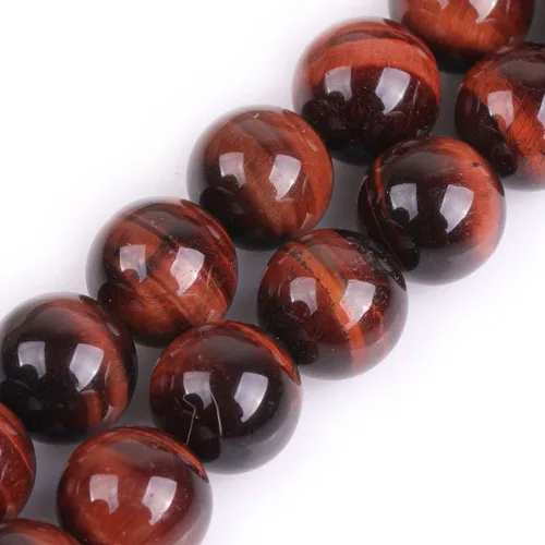Vista 101 de GEM-Inside Cuentas Sueltas de Piedras Preciosas de Ágata Azul Bandeada Natural de 6mm Cuentas Redondas de Piedra de Energía para Hacer Joyas 15