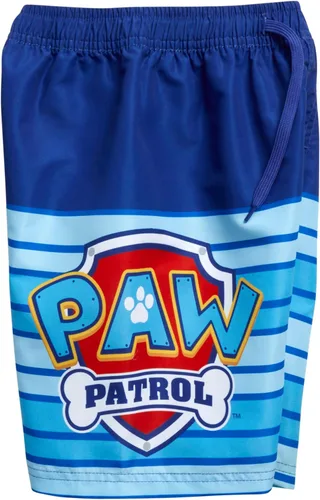 Vista 5 de Nickelodeon Paw Patrol UPF 50+ - Conjunto de protección contra erupciones para niños, Chase, Marshall camiseta de natación y trajes de baño (2T-7)