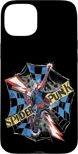 Vista 9 de Marvel Spider-Man: Across The Spider-Verse - Carcasa para iPhone 17, diseño de Spider-Punk